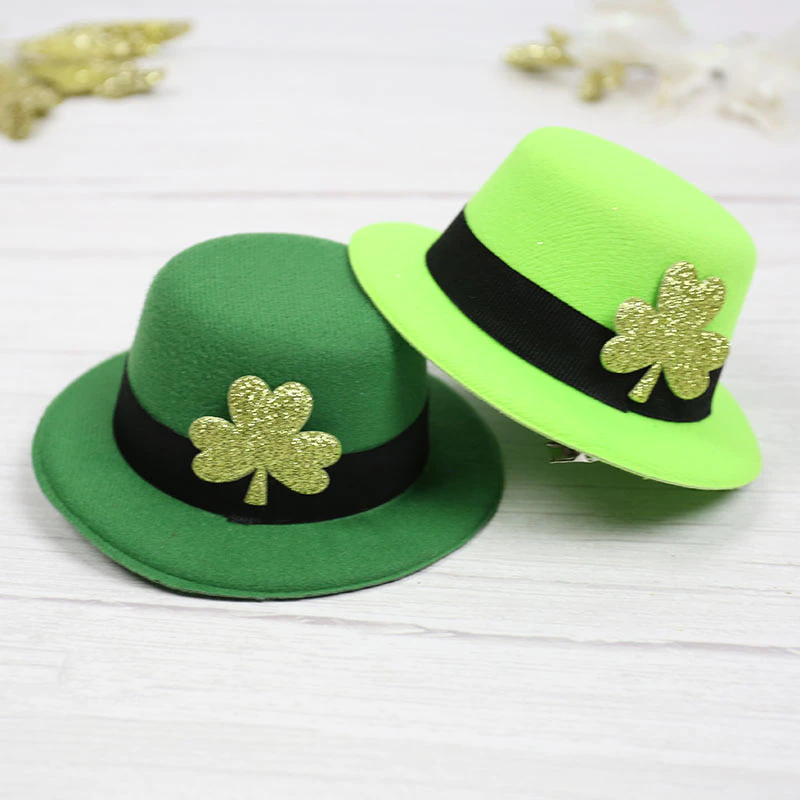 St. Patrick‘s Day Party Hat Design Hair Clip - Image 4