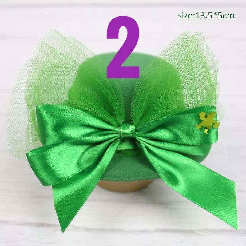 St. Patrick‘s Day Party Hat Design Hair Clip - Image 5
