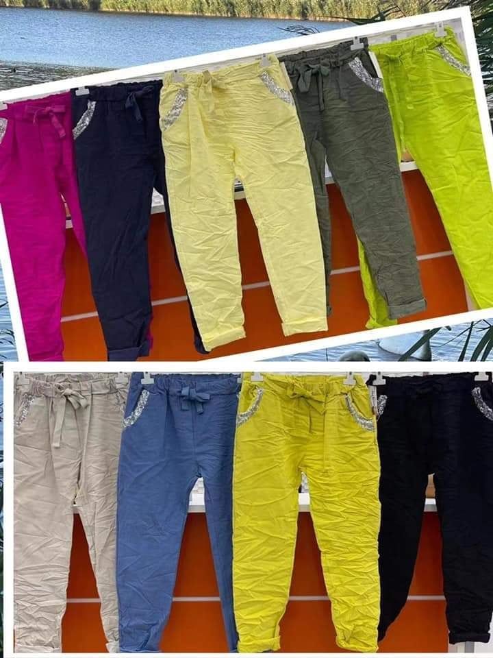 Fuchsia Italian trousers S-XL