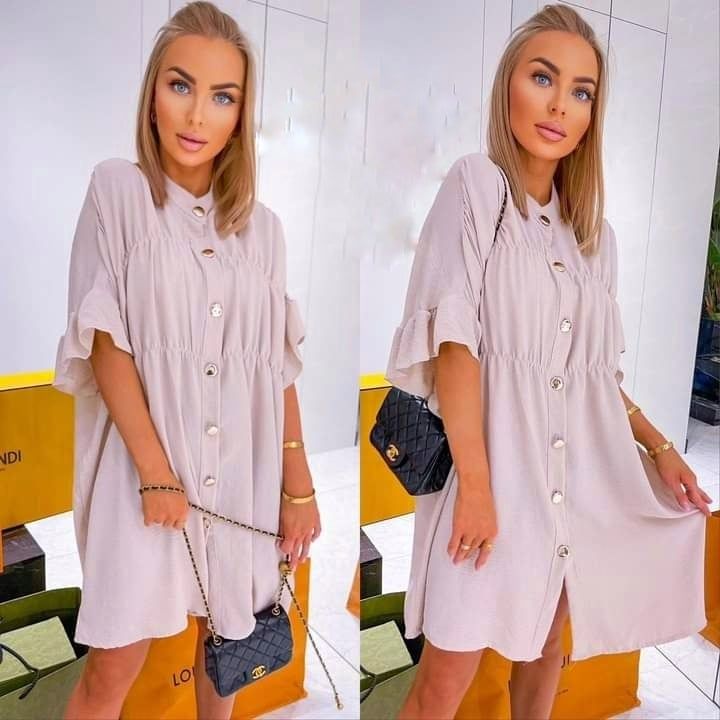 DRESS SHIRT TUNIC BLOUSE 8-14 - Image 7