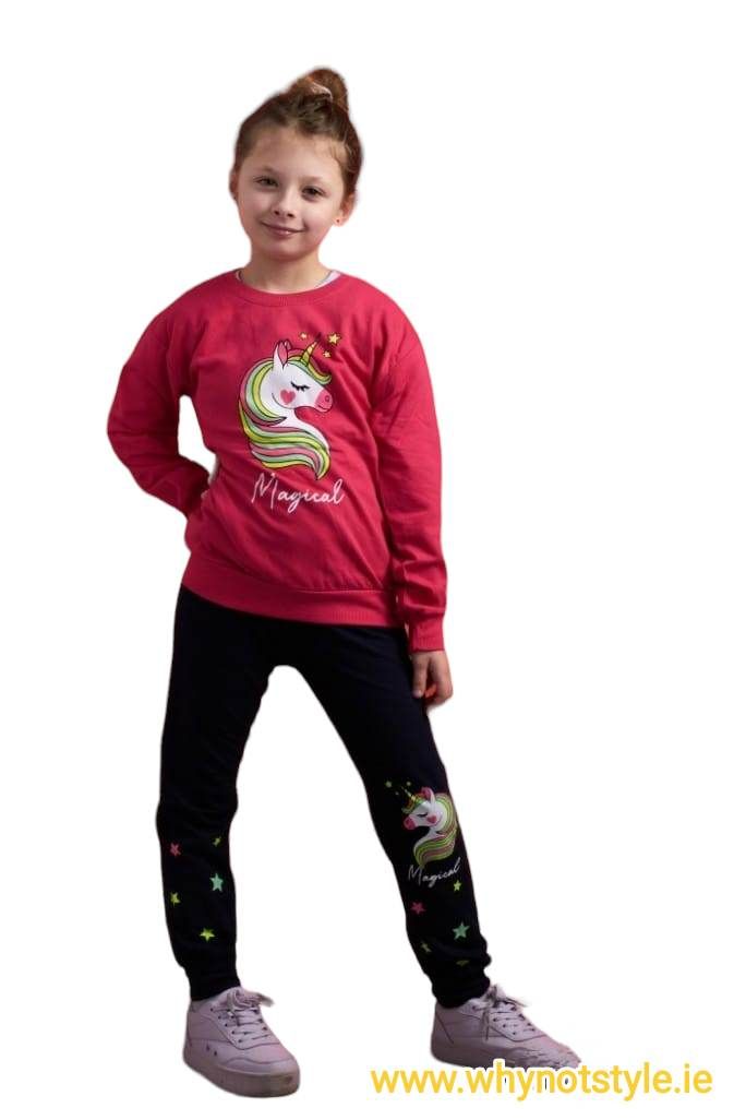 Unicorn children's tracksuit 4-8