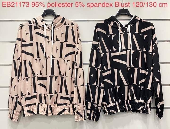 Patterned hoodie XS-M - Image 2