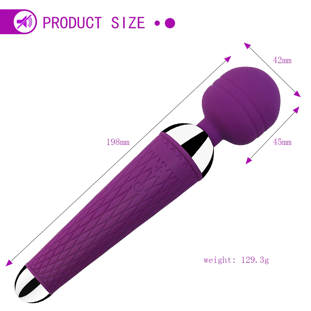 Magic Wand Vibrator Clit Massager wireless - Image 6