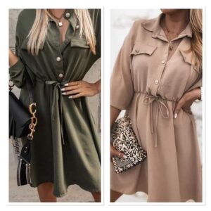 Safari dress XS-XXl