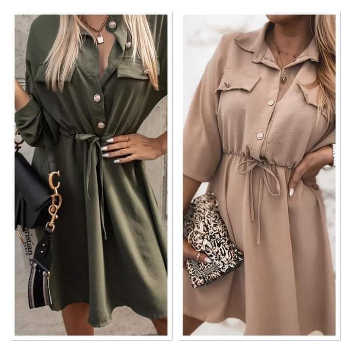 Safari dress XS-XXl