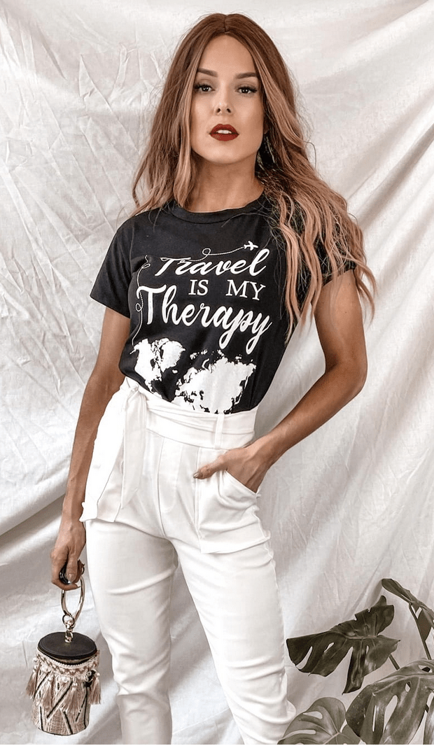 Travel short-sleeved blouse XS-M - Image 3