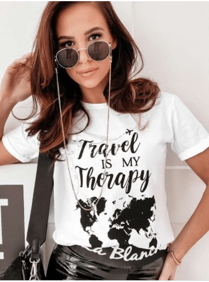 Travel short-sleeved blouse XS-M - Image 2