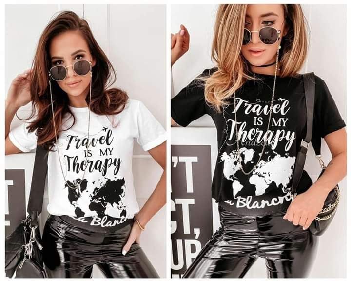 Travel short-sleeved blouse XS-M - Image 7