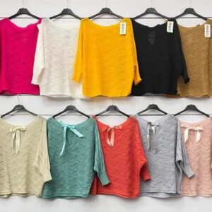 loose elastic sweaters