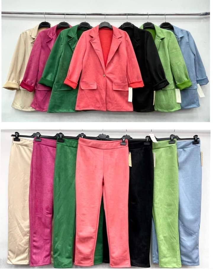 Blazer and trousers set S-M