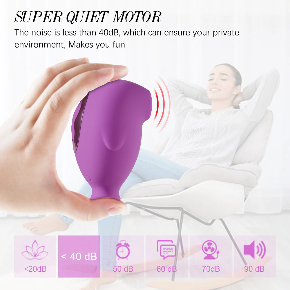 Sucking Vibrator for Women Clitoral Sucker with tong - Image 6