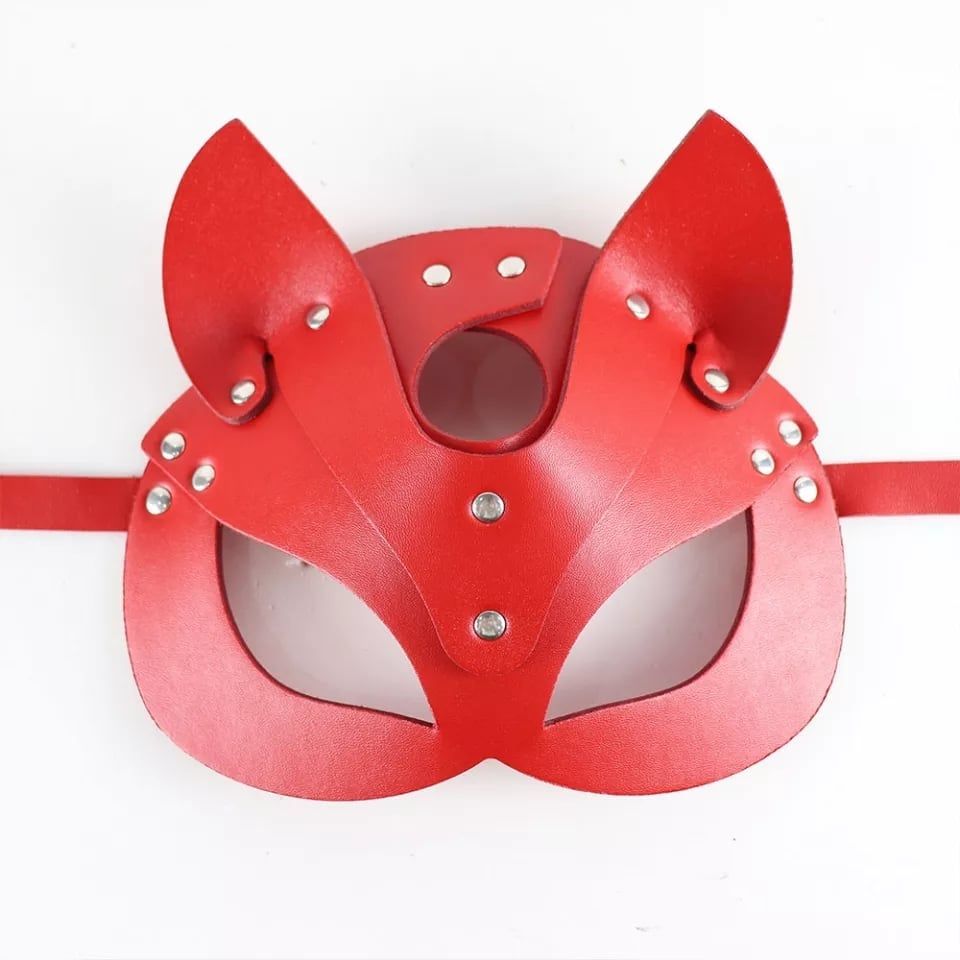 Women Leather Mask - Image 10