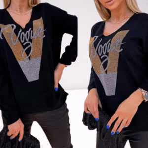Top oversized Vogue XS-L
