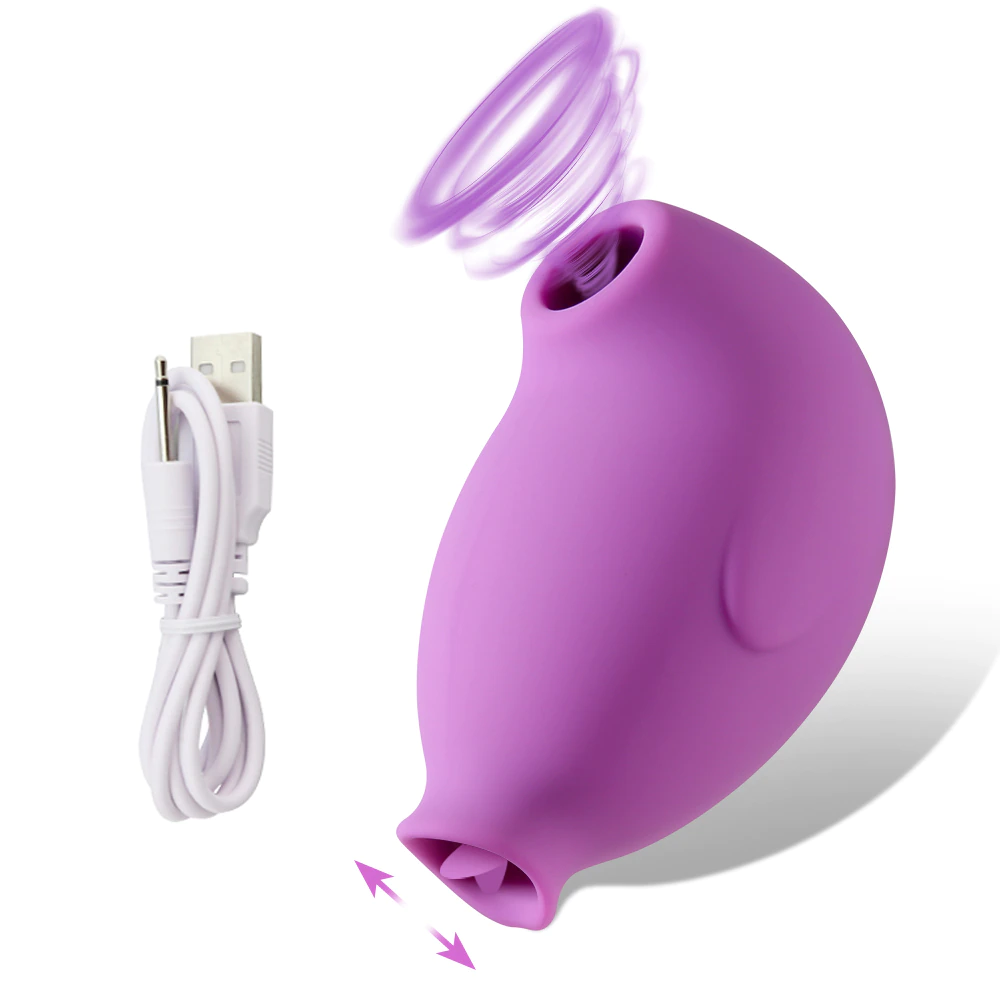 Sucking Vibrator for Women Clitoral Sucker with tong - Image 4