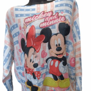 Openwork sweater WOMAN Mickey Mouse Minnie 2 size 6-12