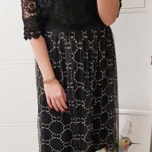Long pleated skirt Guc.i style XS-M