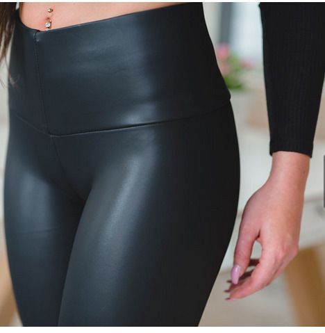 Faux Leather Leggings S,M