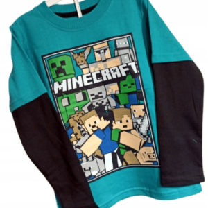 BOYS MINECRAFT LONG SLEEVED TOP age 3-5