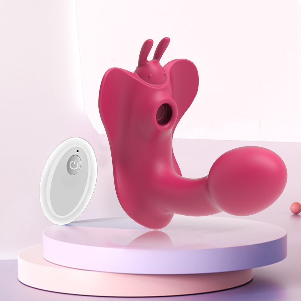 9 Speed Strong Pink Rabbit Vibrator Clitoris Stimulator Remote - Image 2