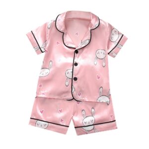 Children's pajamas silk bunny age 2-4