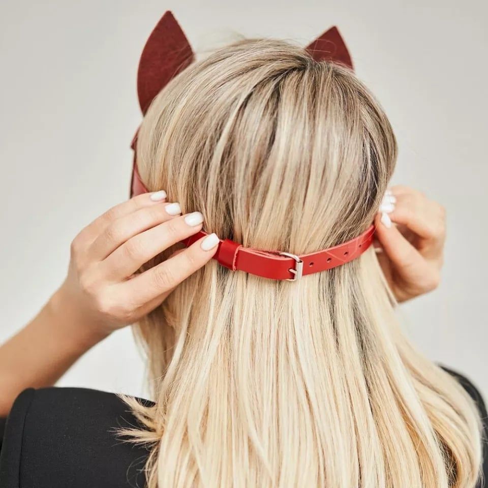 Women Leather Mask - Image 11