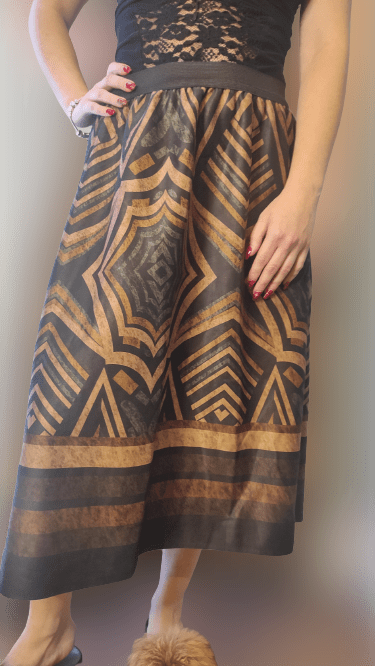 Long skirt, african style xs-l
