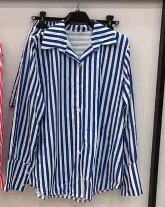 Stripe co ord shirt and short 6-12 - Image 8