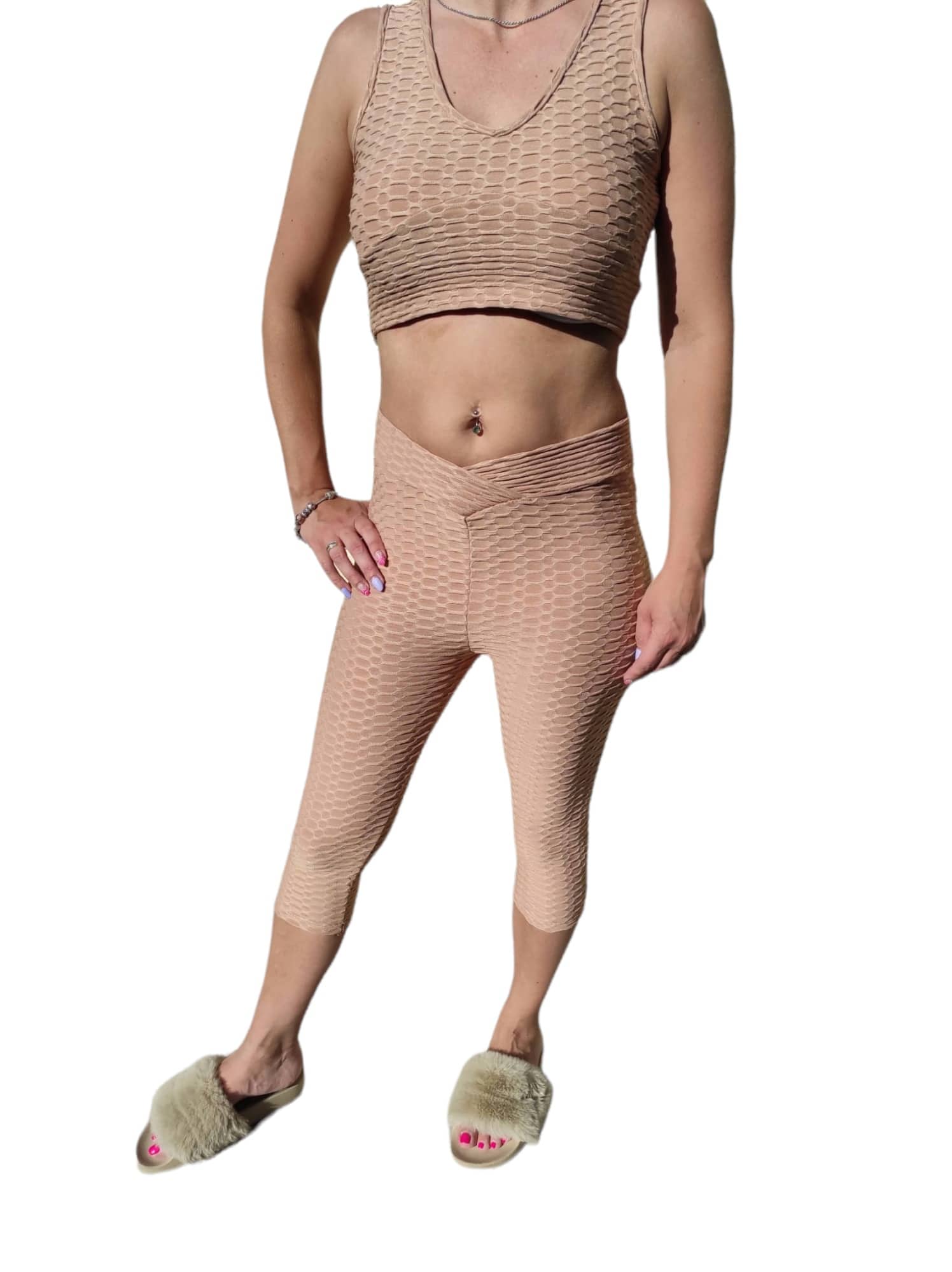 Beige tik tok set S,M,L