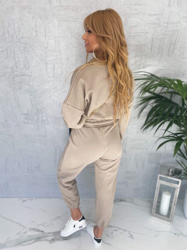 Beige tracksuit XS-L - Image 2