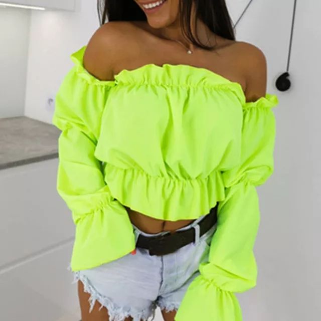 Shoulder crop top M - Image 5