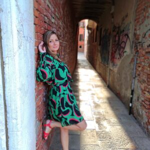Stylish green dress XS-M