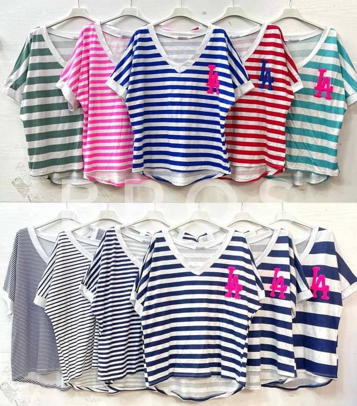 Striped T-shirt XS-L - Image 3