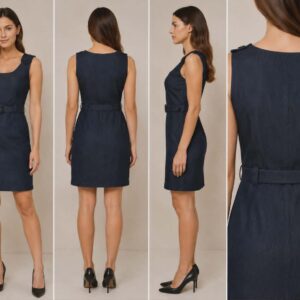 Dress with a belt XS-M