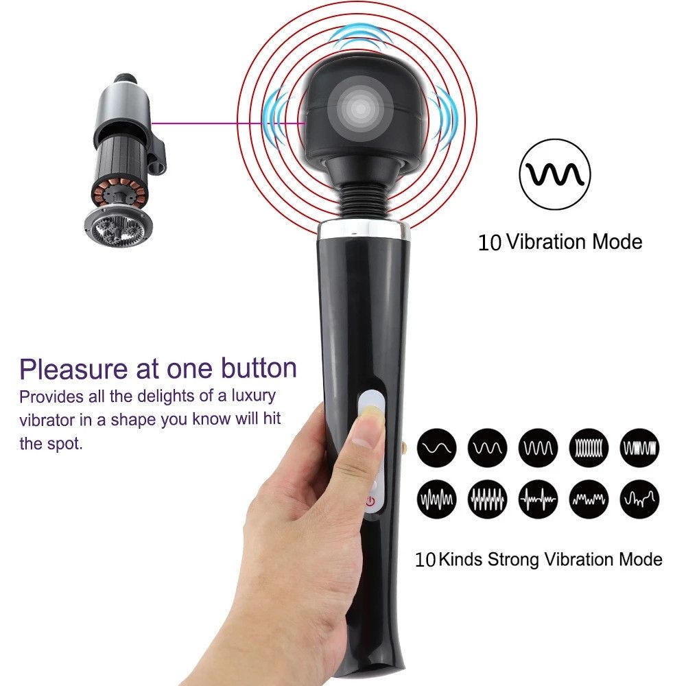10 speed Big Magic Wand with lead - Image 4