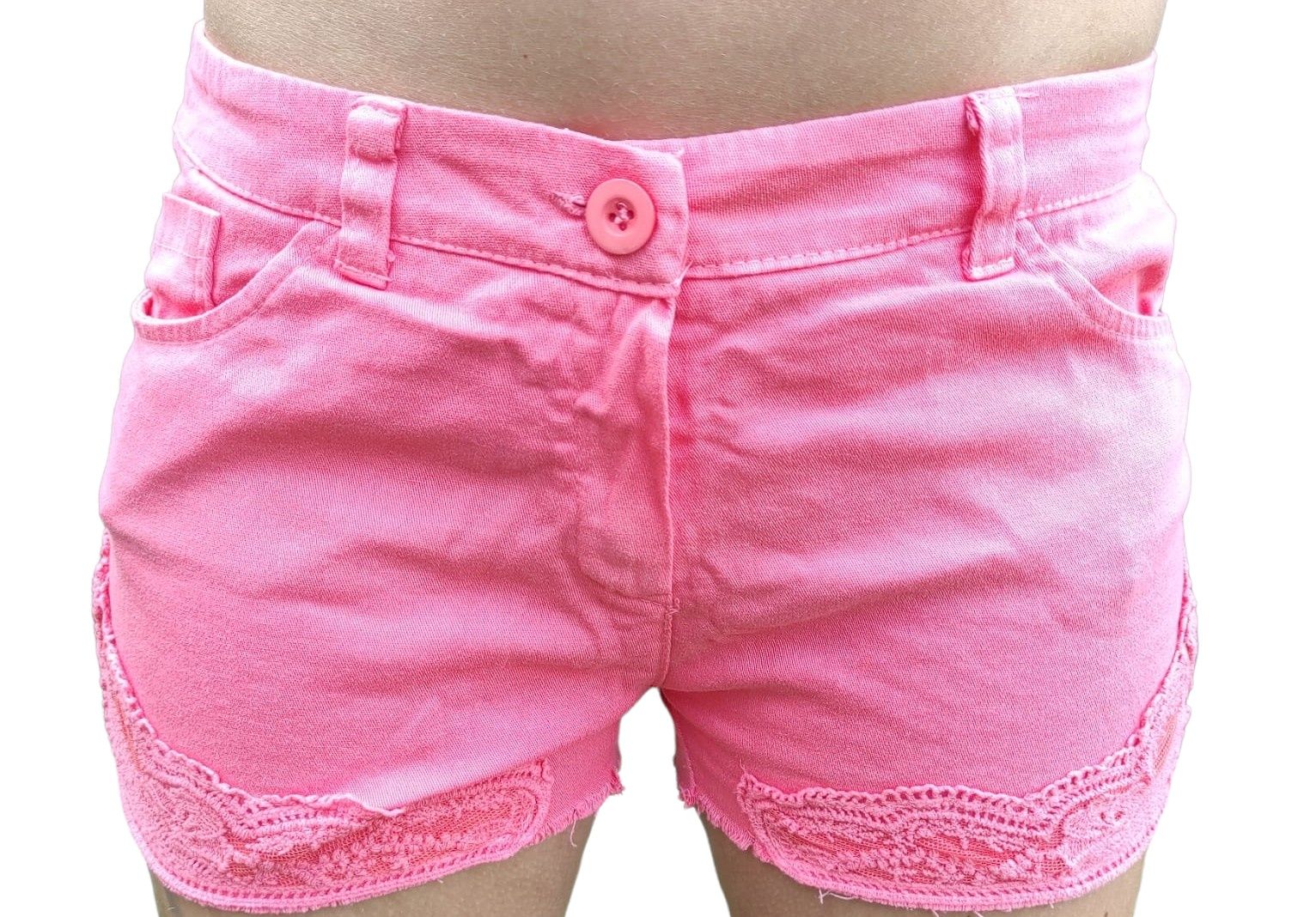 Pink denim shorts XL - Image 4