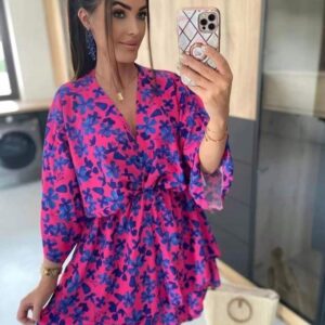 Airy bat dress 6-12