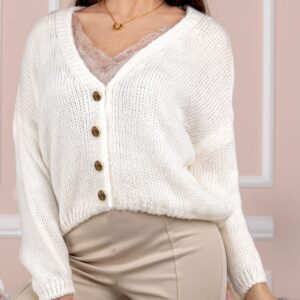 Mona white Women's Sweater XS-L