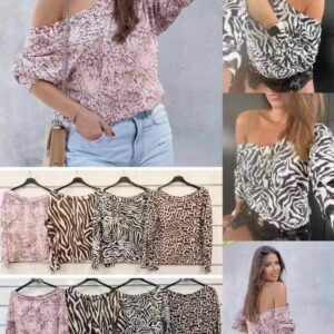 Pink snake blouse XS-small L