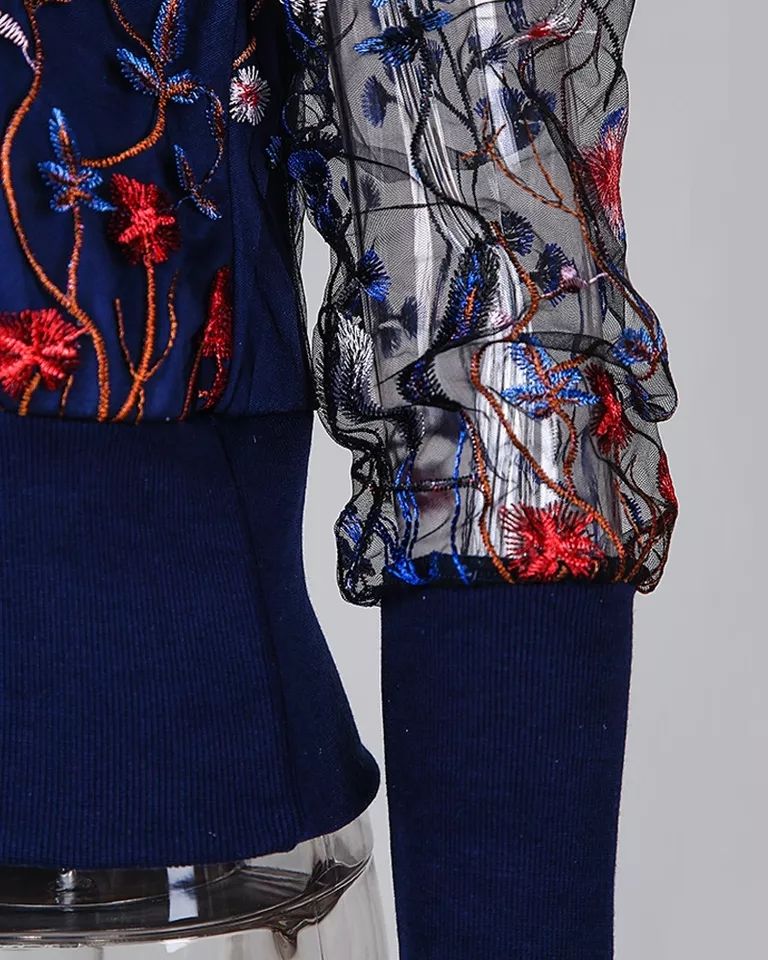 Flower Fashion Women's Blouse/ Top XS-S - Image 2