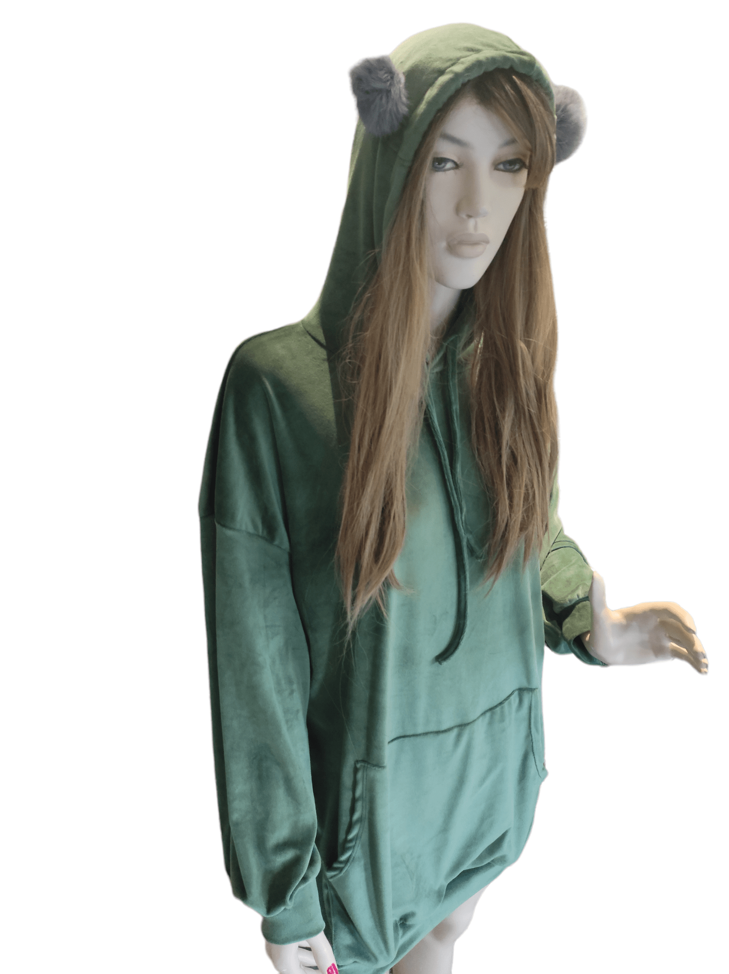 Oversize POm POm Hoodie XS-Xl - Image 2