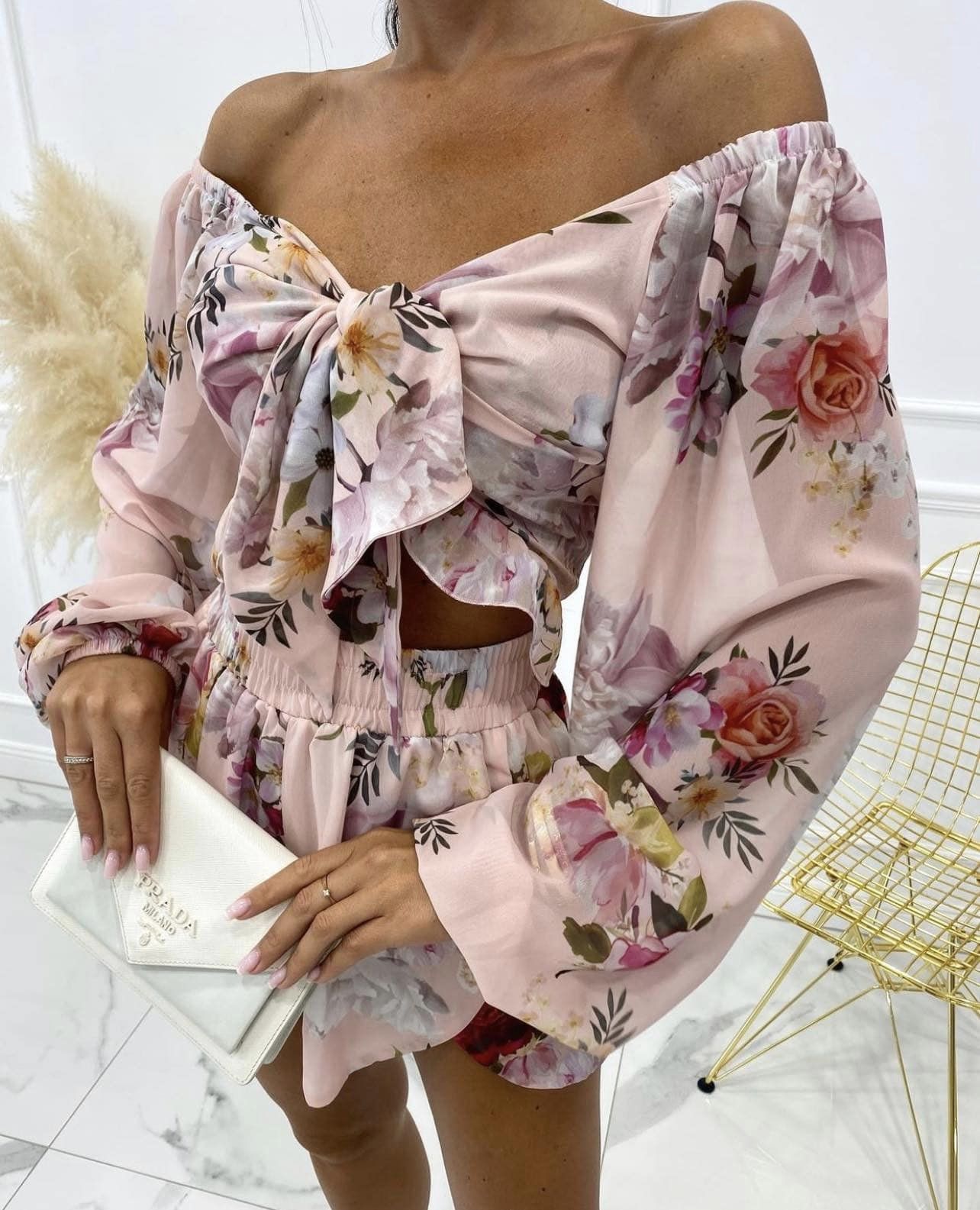 Leila Two piece pink set 6-14 - Image 2
