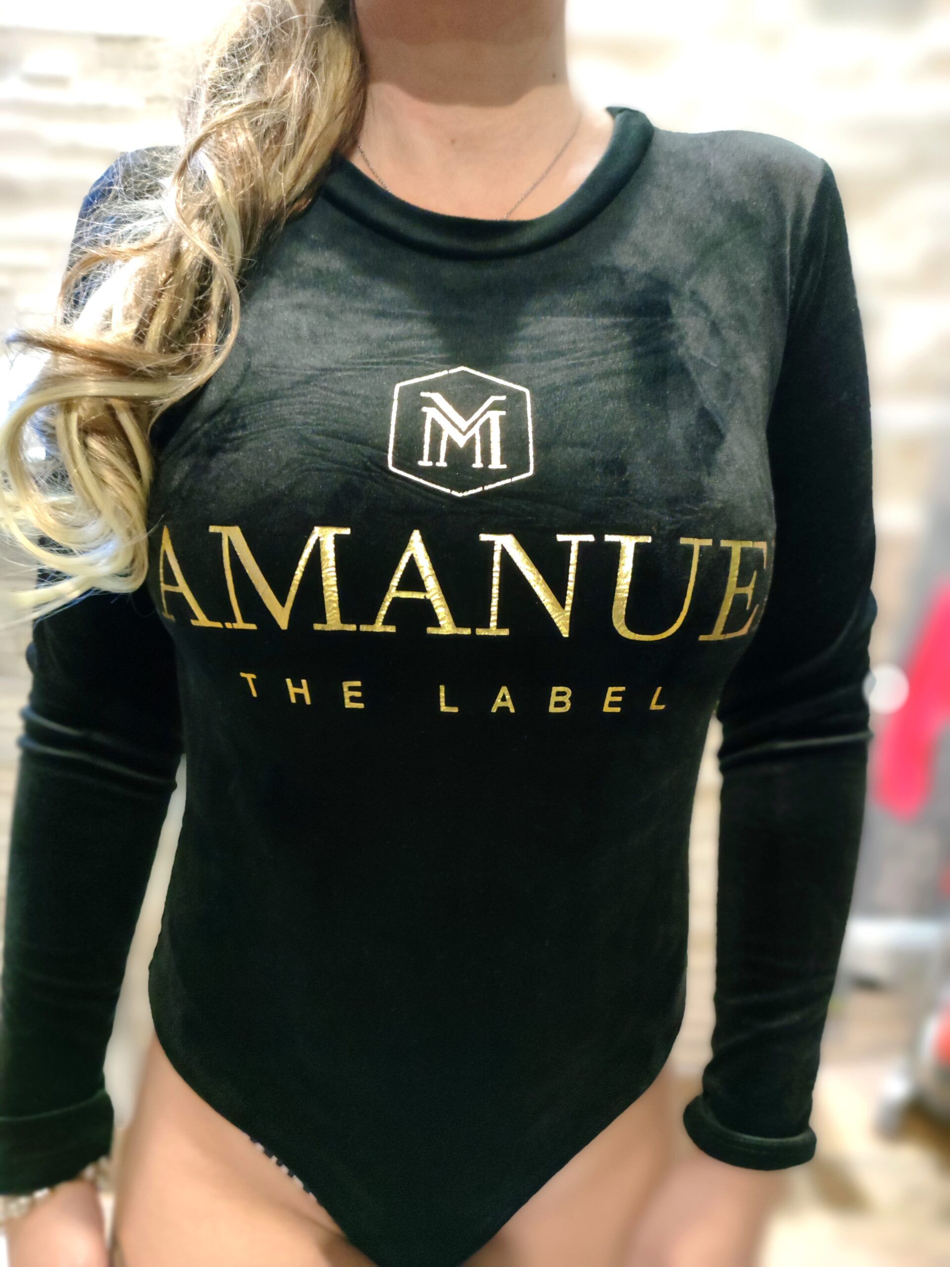 Black bodysuit Lamanuel XS-M - Image 2