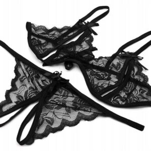 Black butterfly underwear