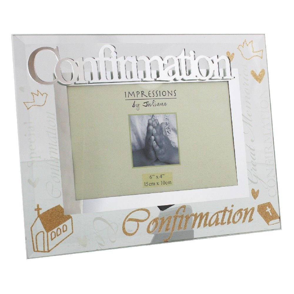 Glass Confirmation Photo Frame