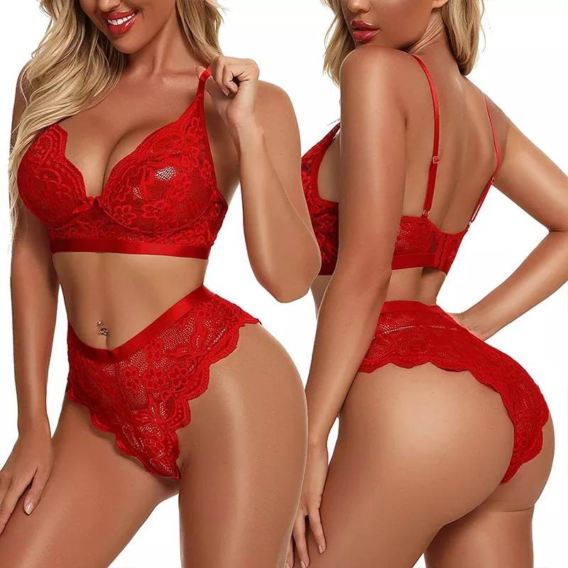Seamless red underwear