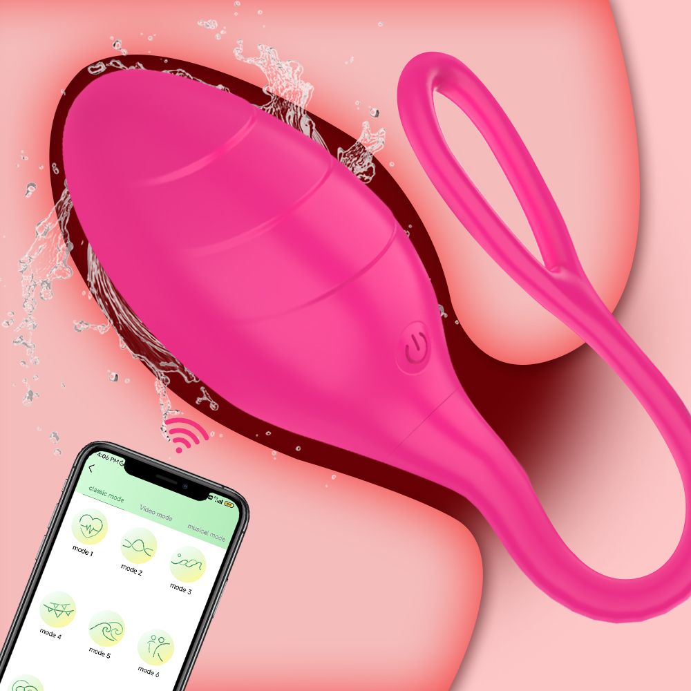 APP Bluetooth Female Vibrating Egg Toy For Adults