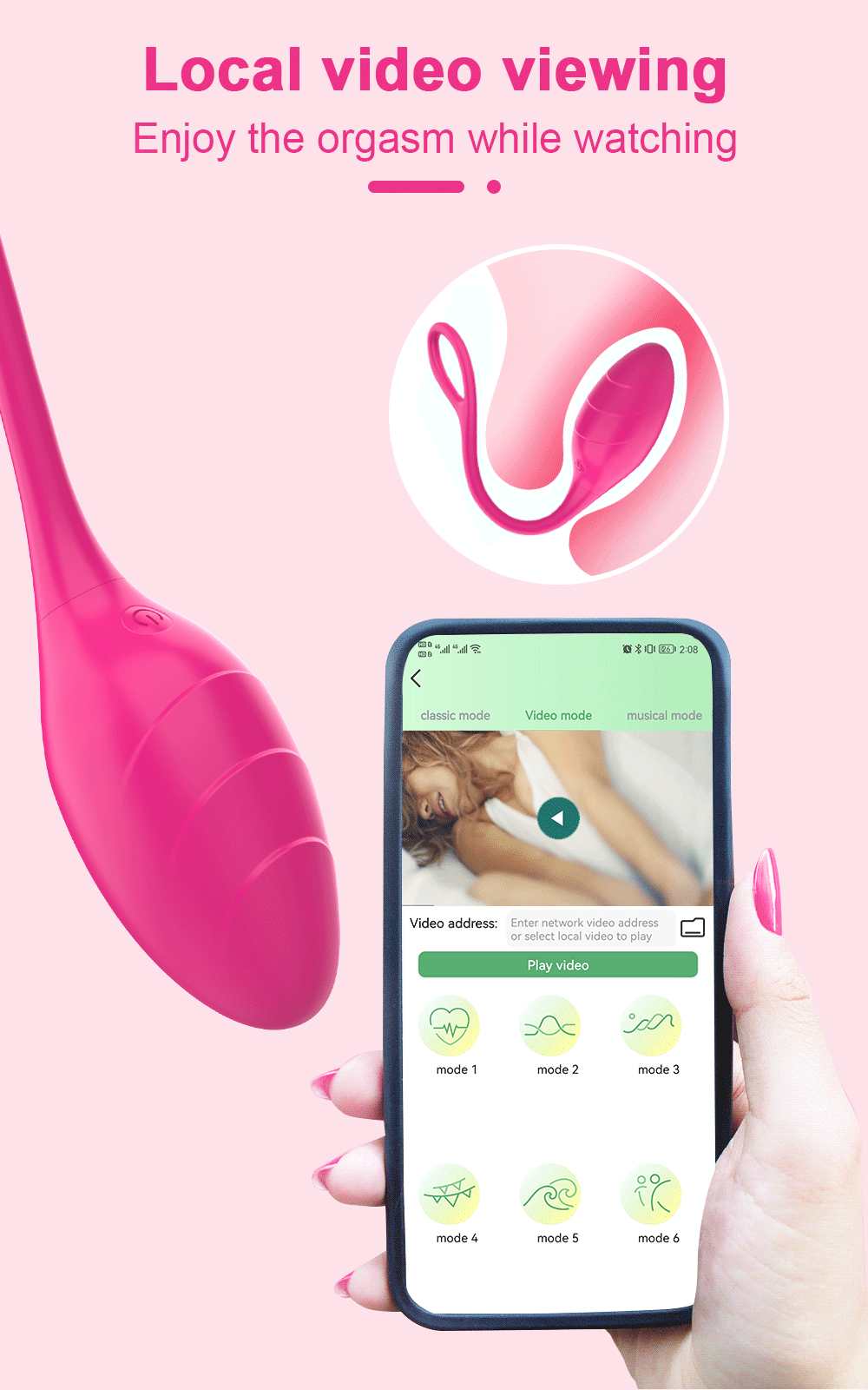 APP Bluetooth Female Vibrating Egg Toy For Adults - Image 8
