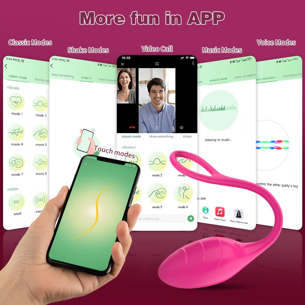 APP Bluetooth Female Vibrating Egg Toy For Adults - Image 7