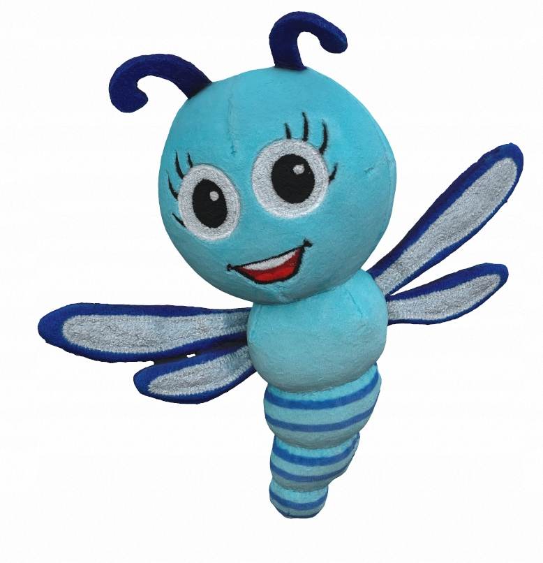 Gang of coolies mascot DRAGONFLY VIOLA - Image 4
