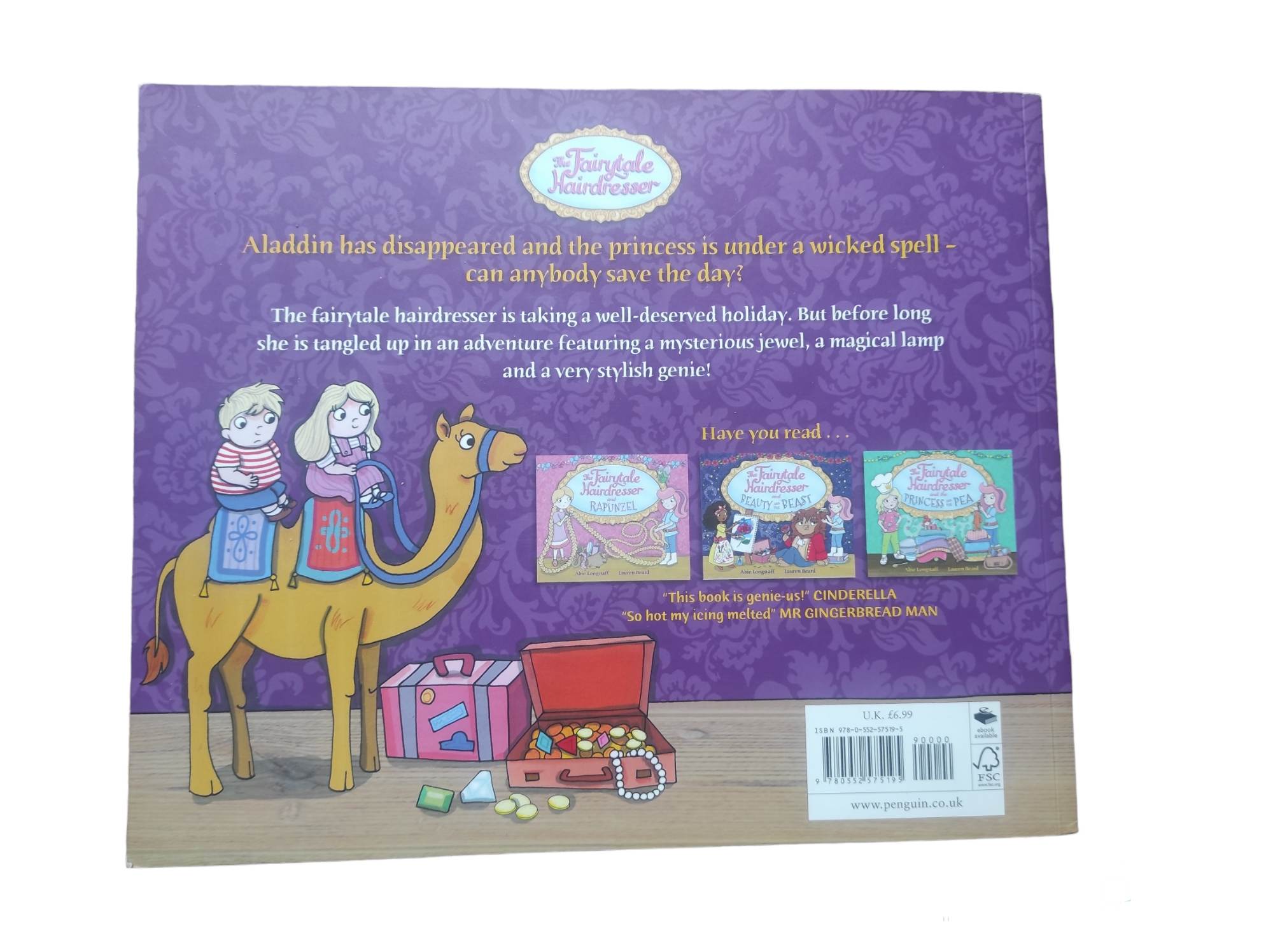 The Fairytale Hairdresser and Aladdin by Abie Longstaff - Image 2